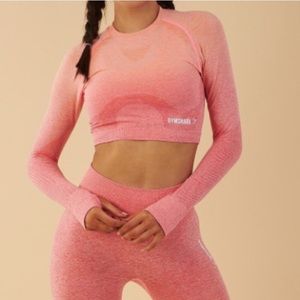 🆕 Gymshark Ombré Seamless Crop Top